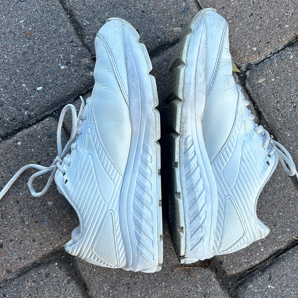 Brooks white sneakers